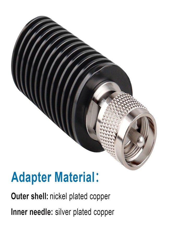 XRDS -RF XRDS-RF 10W PL259 UHF ذكر حمل وهمي للترددات اللاسلكية، 50 أوم - Image 4